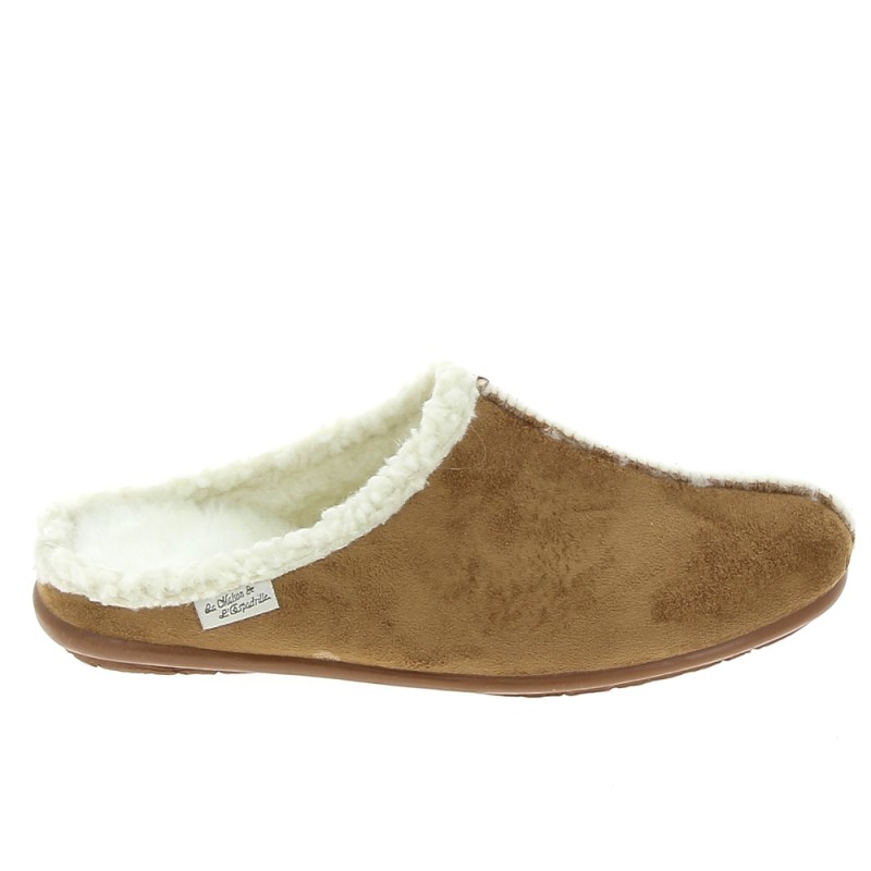 Espadrille Homme Mule en cuir - sandales concha - St Jean de Luz