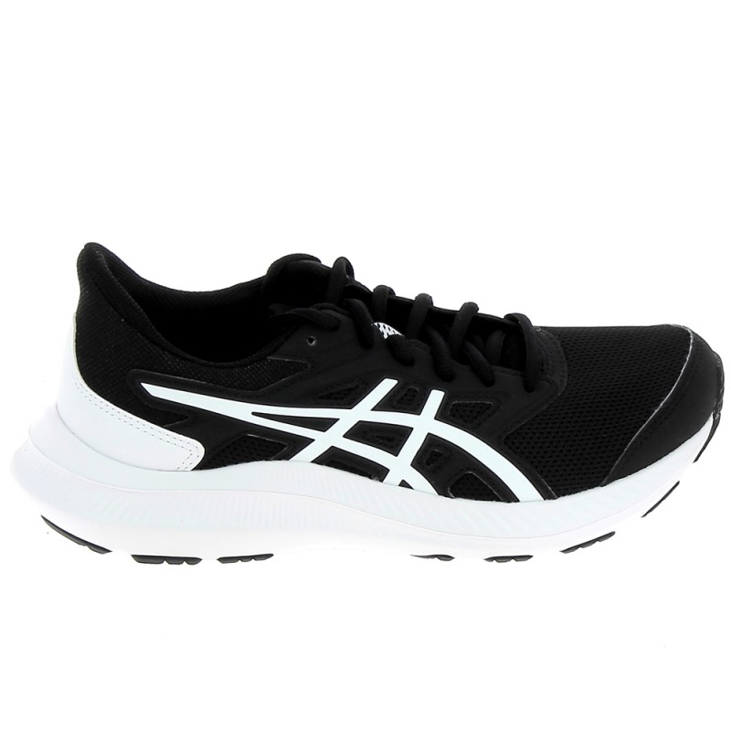 Asics noir outlet et blanc